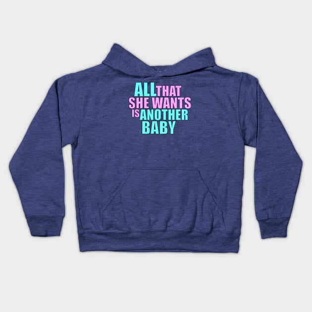 Ace Of Base All That She Wants Kids Hoodie by CoolDojoBro